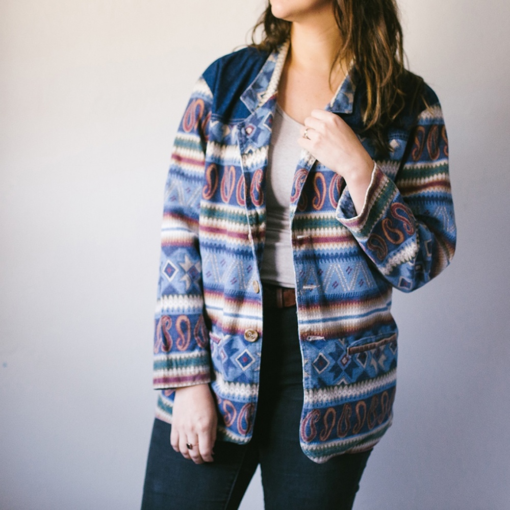 Vintage Desert Denim Jacket